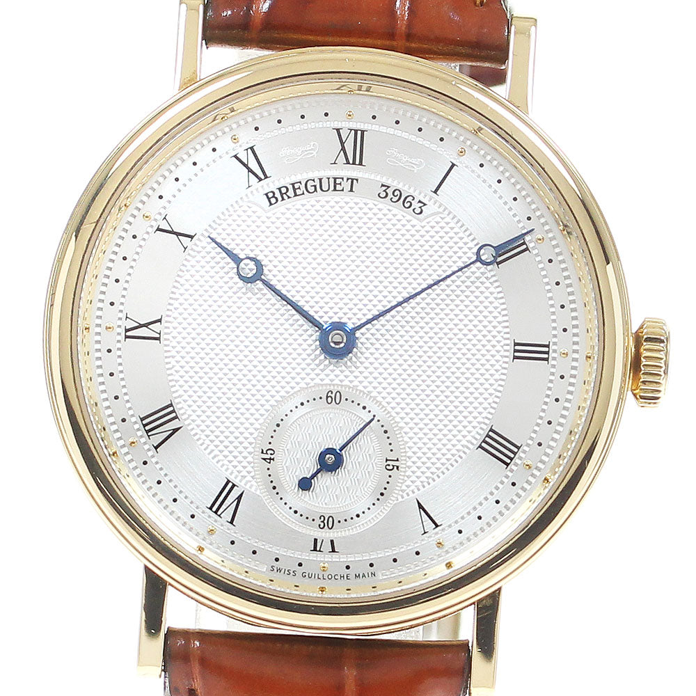 Breguet Classic 5907 K18YG small second Silver Dial Hand Winding Men's Watch_837215
