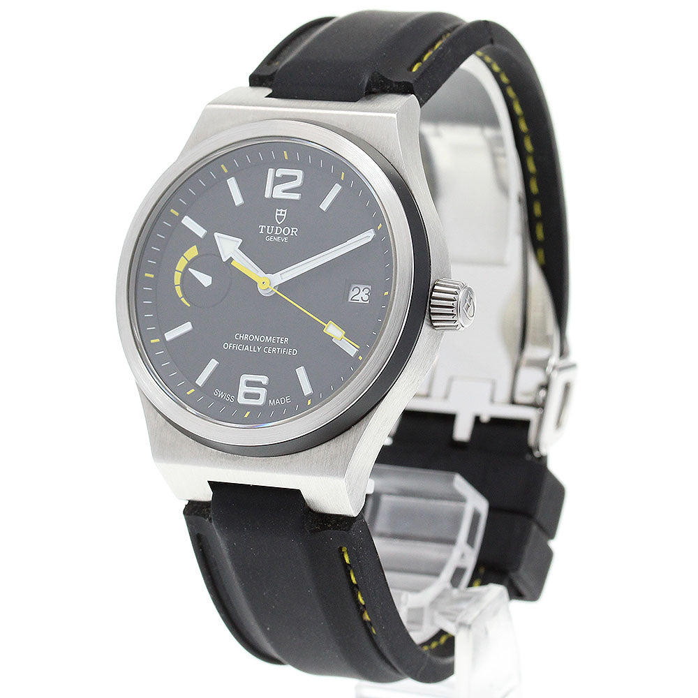 TUDOR North Flag 91210 Power reserve date black Dial Automatic Men's_837220