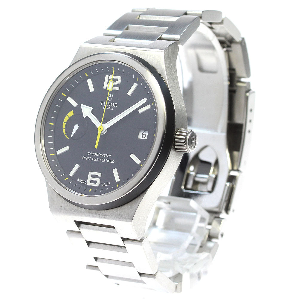 TUDOR North Flag 91210 Power reserve date black Dial Automatic Men's_837232