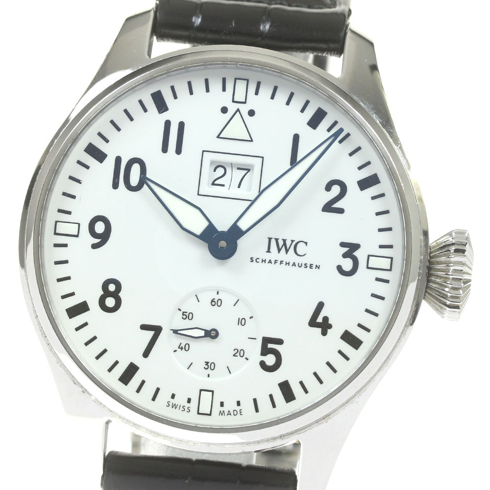 IWC SCHAFFHAUSEN Big Pilot's Watch Big Date 150 Years IW510504 white Dial Automatic Men's Watch_837269