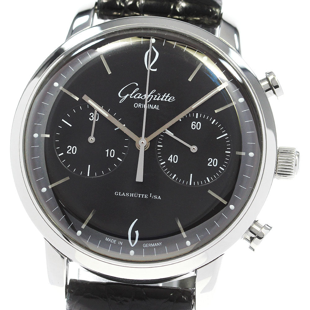 GLASHUTTE ORIGINAL Sixties 39-34-02-22-04 Chronograph black Dial Automatic Men's Watch_837272