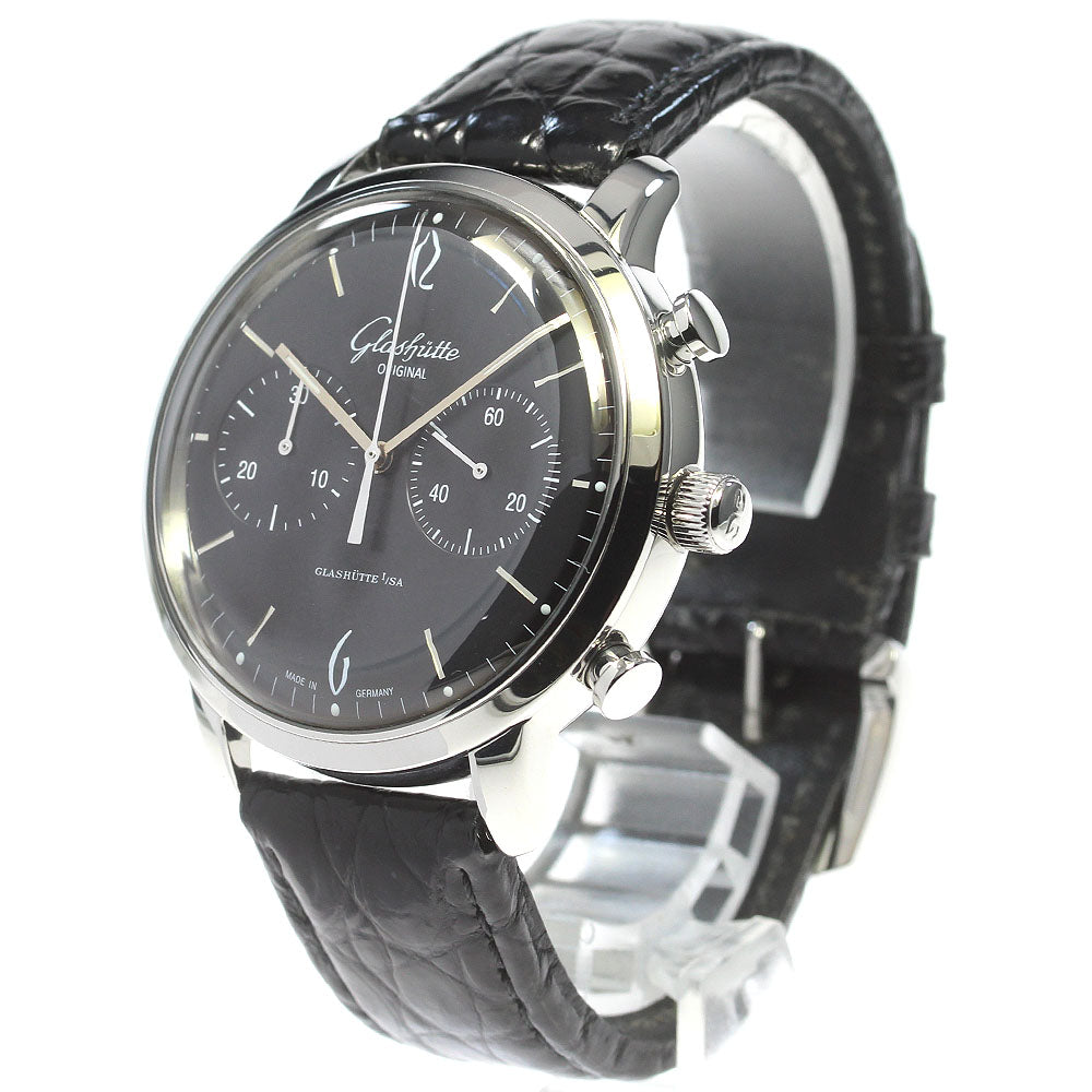 GLASHUTTE ORIGINAL Sixties 39-34-02-22-04 Chronograph black Dial Automatic Men's Watch_837272