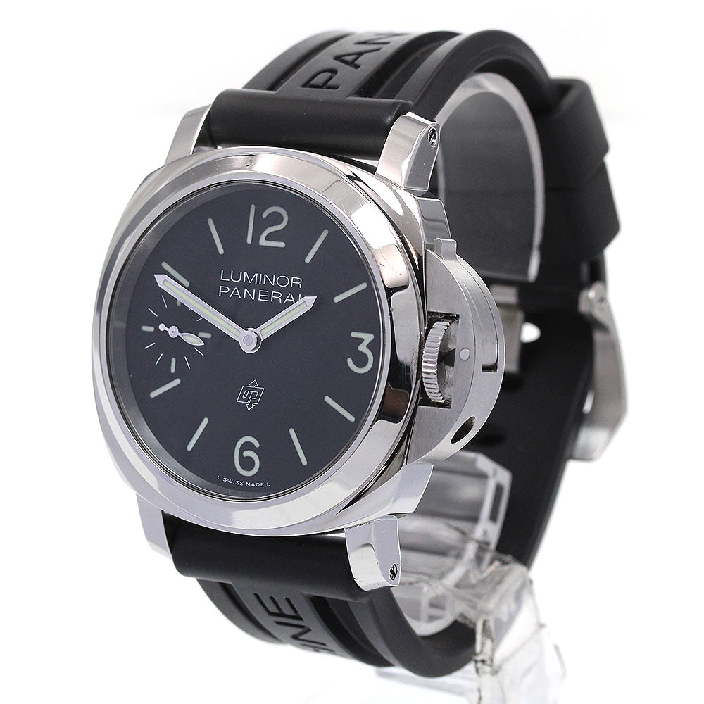 PANERAI Luminor Logo 44mm PAM01084 black Dial Hand Winding Men's Watch_837276