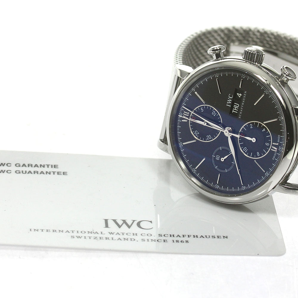 IWC SCHAFFHAUSEN Portofino IW391006 Day-Date Chronograph Automatic Men's_837280