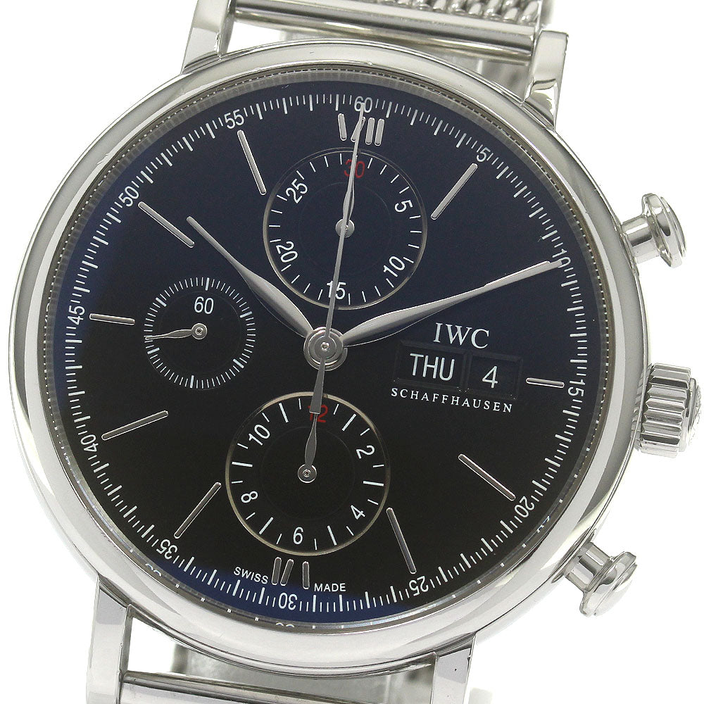 IWC SCHAFFHAUSEN Portofino IW391010 Chronograph day date Automatic Men's_837285