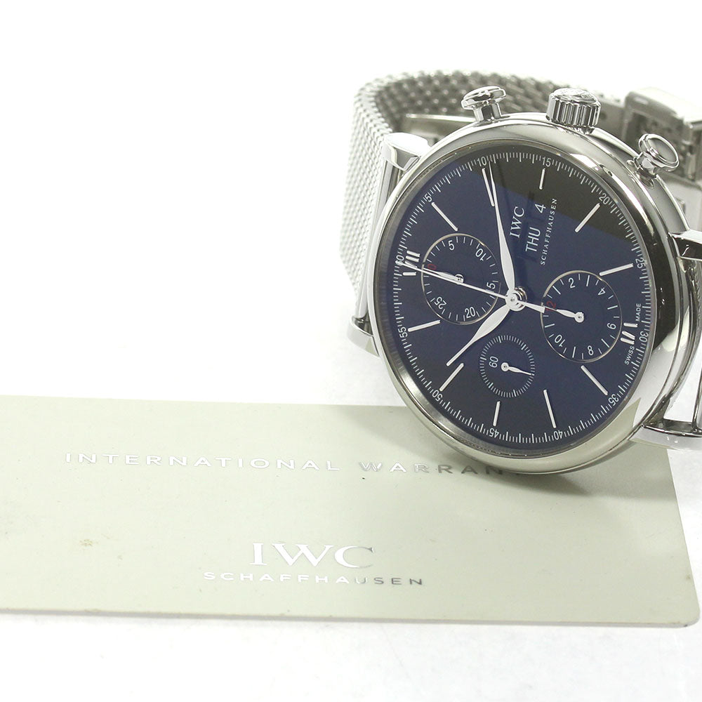 IWC SCHAFFHAUSEN Portofino IW391010 Chronograph day date Automatic Men's_837285