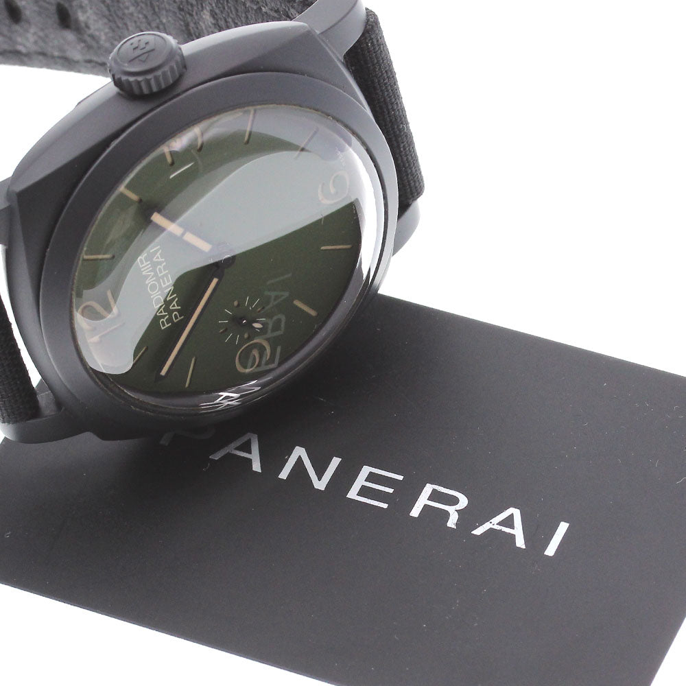 PANERAI Radiomir Military Green Boutique Exclusive PAM00997 Men's_837293