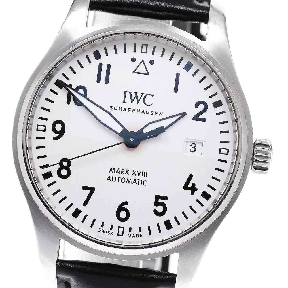 IWC SCHAFFHAUSEN Pilot watch mark XVIII IW327012 Date Automatic Men's_837295