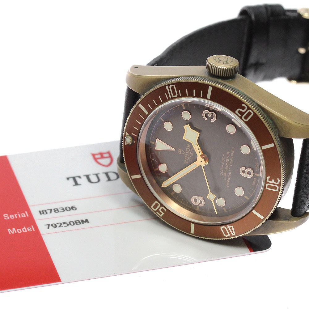TUDOR Heritage Black Bay Bronze 79250B Brown Dial Automatic Men's Watch_837304