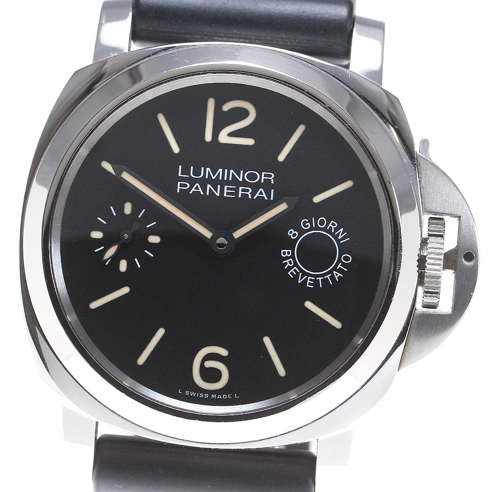 PANERAI Luminor Marina PAM00590 8 Days Small Second Hand Winding Men's_837316