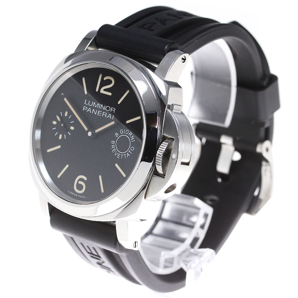 PANERAI Luminor Marina PAM00590 8 Days Small Second Hand Winding Men's_837316