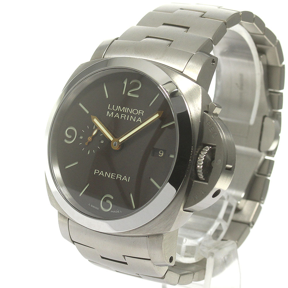 PANERAI Luminor Marina 1950 PAM00352 3 days Brown Dial Automatic Men's_837322