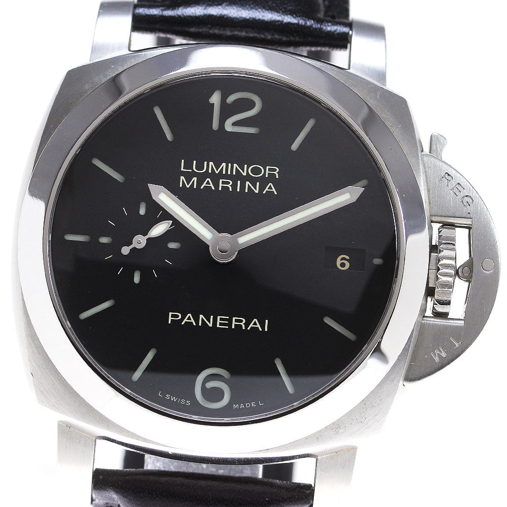 PANERAI Luminor Marina PAM00392 Date Small Second Automatic Men's Watch_837327