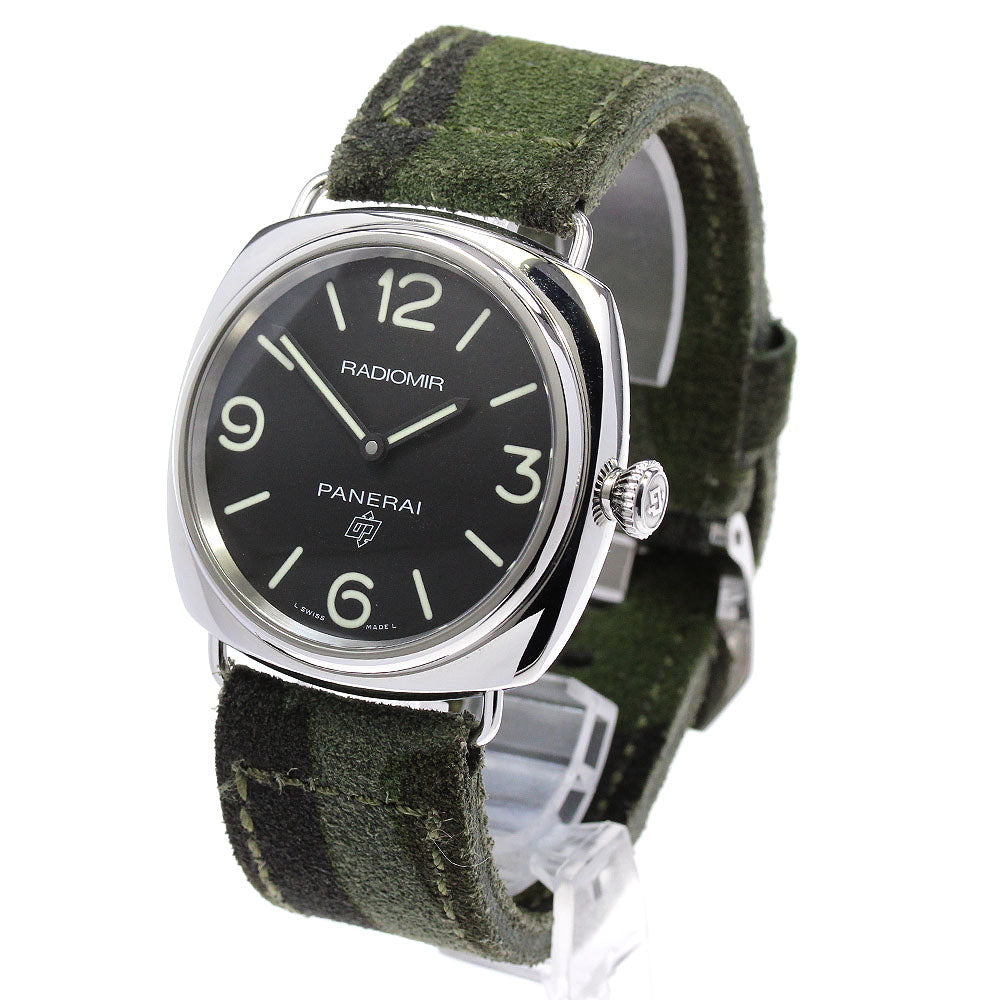PANERAI Radiomir 3 days Acciaio PAM00753 Black Dial Hand Winding Men's _837329
