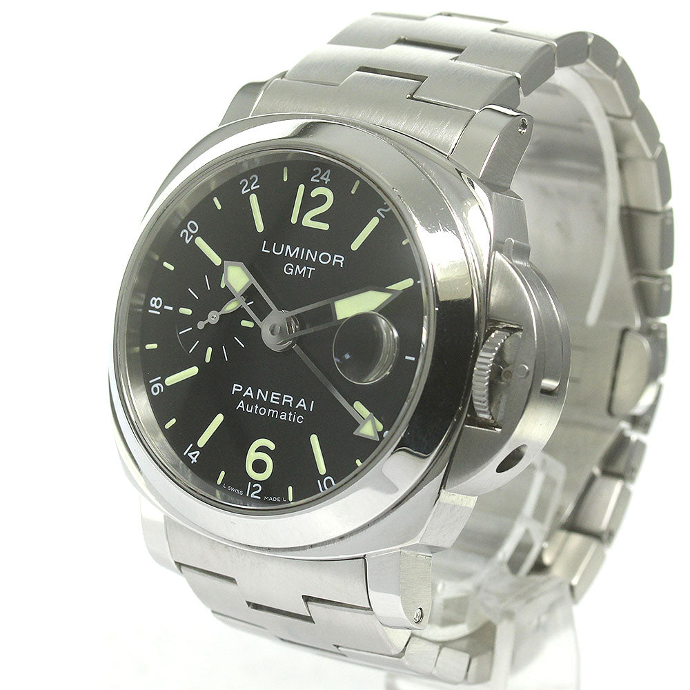 PANERAI Luminor PAM00297 GMT Date Small Second black Dial Automatic Men's_837339