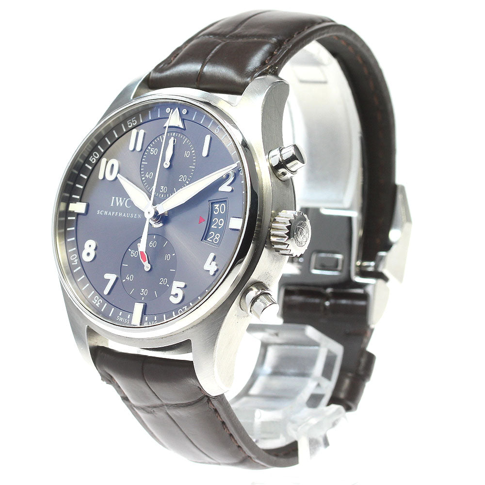 IWC SCHAFFHAUSEN Spitfire IW387802 Chronograph gray Dial Automatic Men's Watch_837352