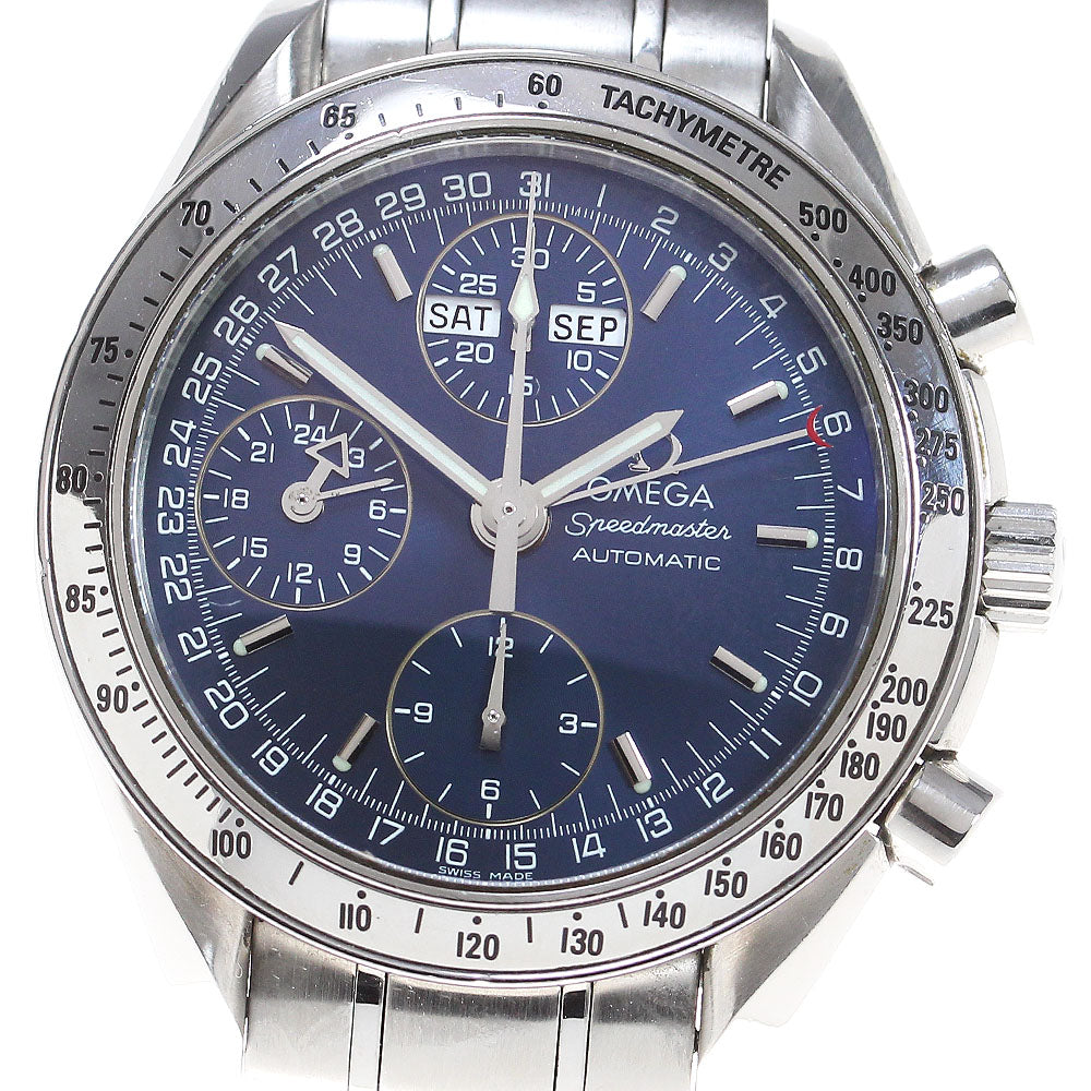 OMEGA Speedmaster 3523.80 Triple calendar Blue Dial Automatic Men's Watch_837364