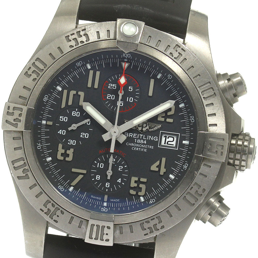 BREITLING Avenger Bandit E13383 Chronograph black Dial Automatic Men's_837377