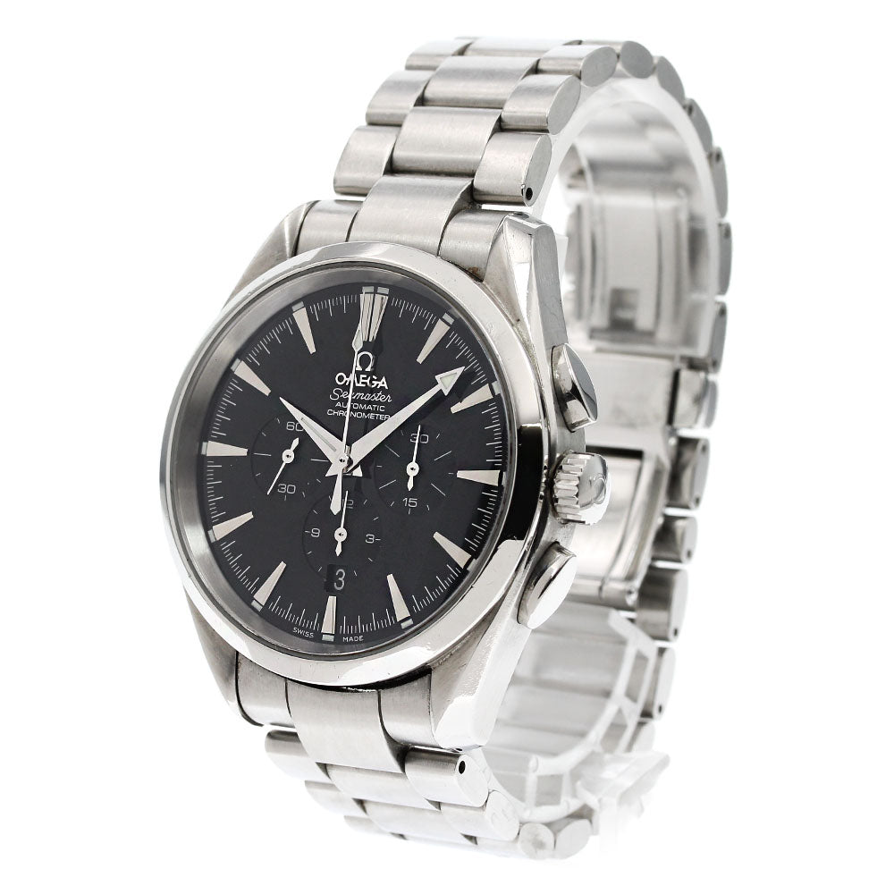 OMEGA Seamaster Aqua Terra 2512.50 Chronograph black Dial Automatic Men's Watch_837389