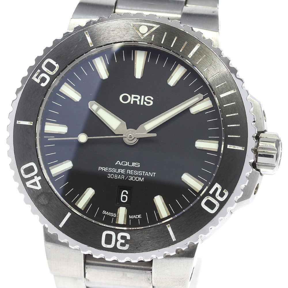 ORIS Aquis 7730 Date black Dial Automatic Men's Watch_837430
