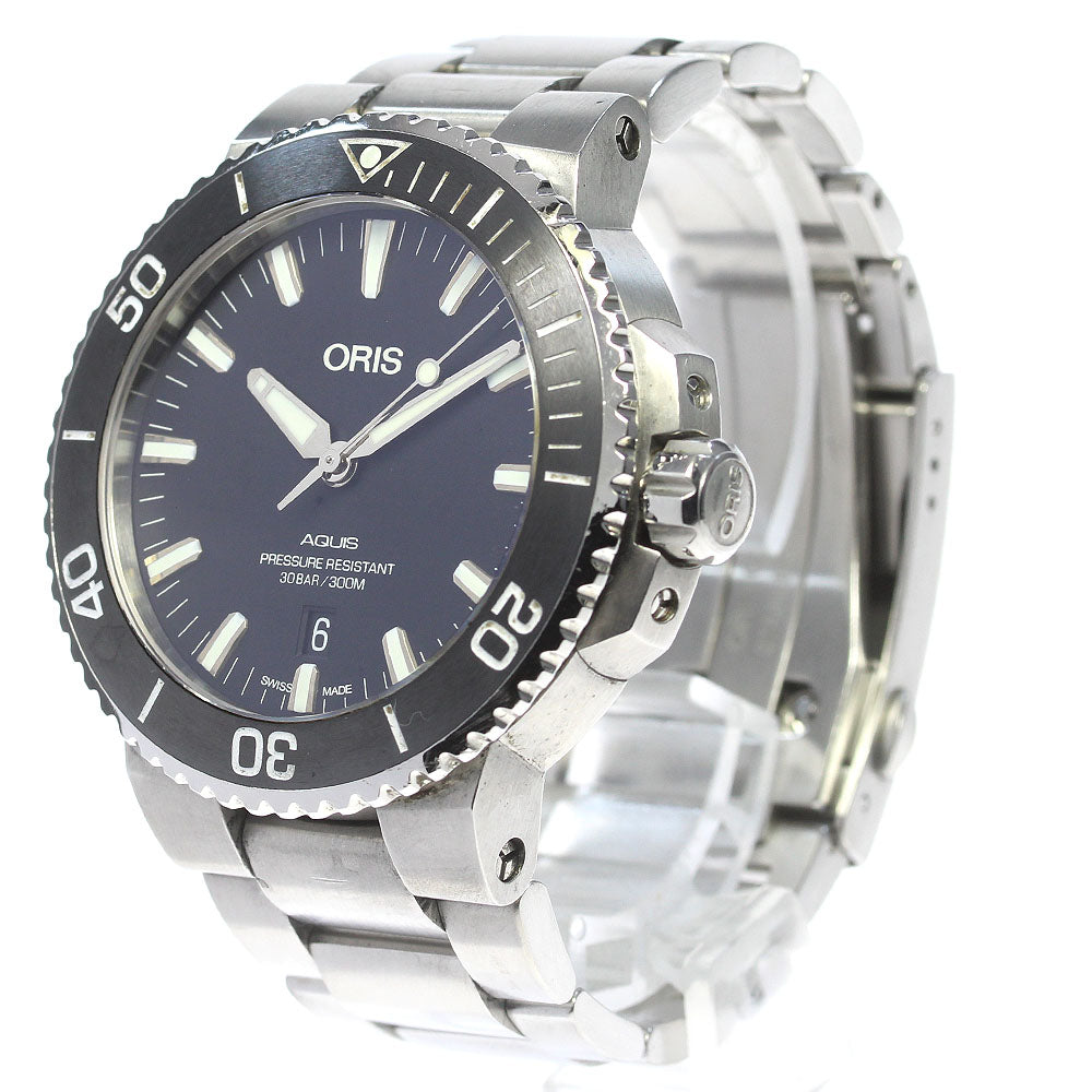 ORIS Aquis 7730 Date black Dial Automatic Men's Watch_837430