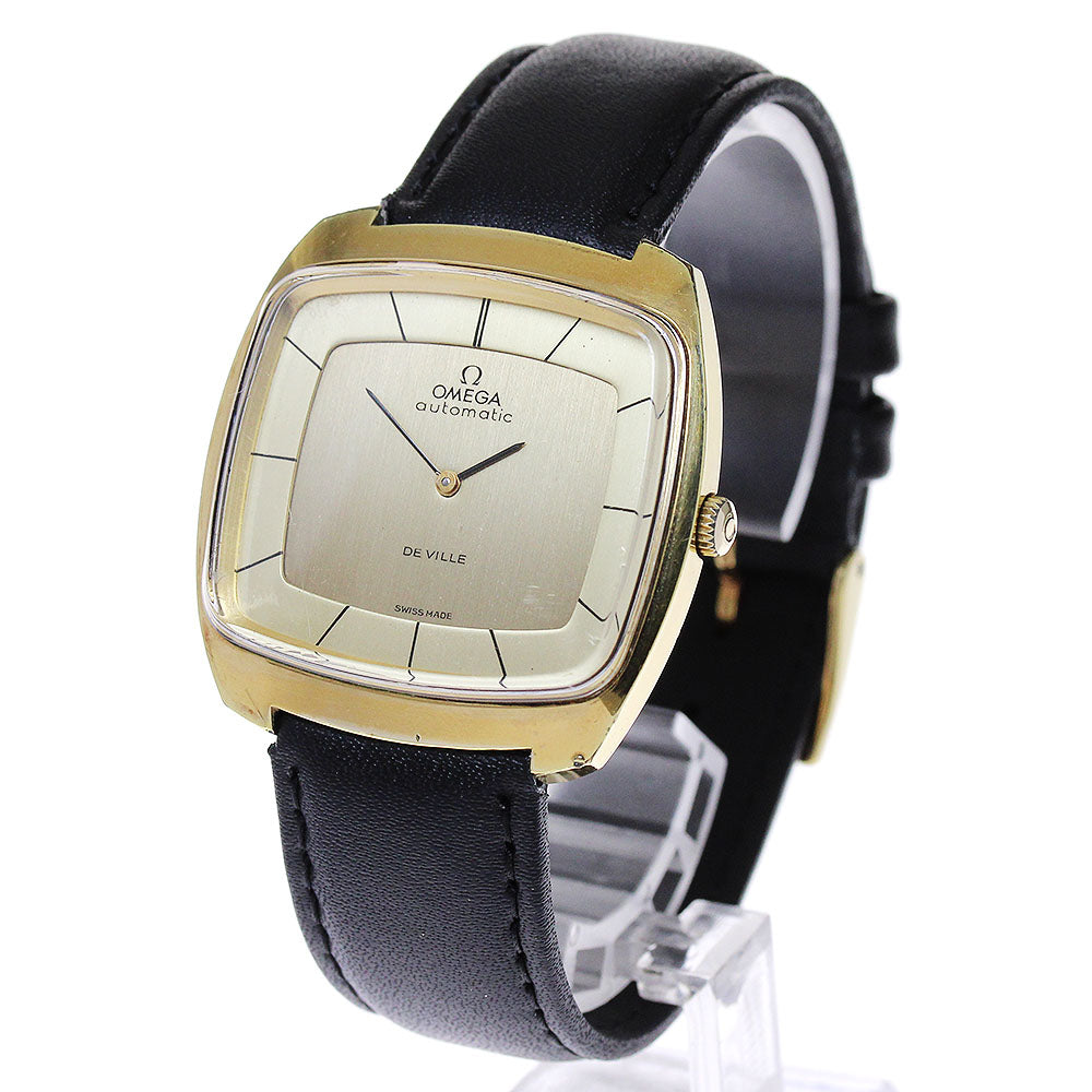 OMEGA De Ville 151.0051 Square cal.711 Gold Dial Automatic Men's Watch_837467