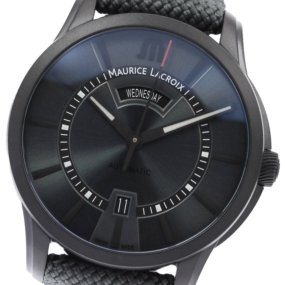 MAURICE LACROIX Pontos PT6358 Day date Moss green Dial Automatic Men's Watch_837553