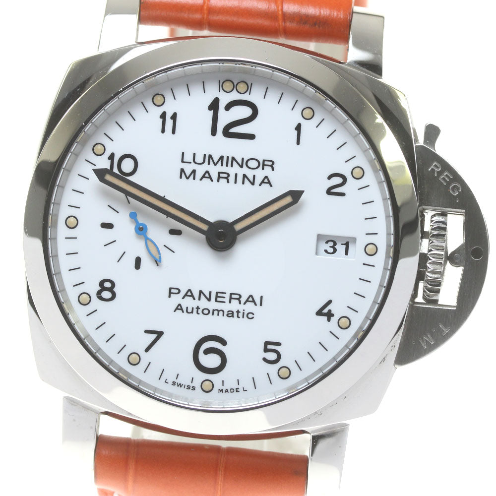 PANERAI Luminor Marina PAM01523 3 Days Acciao white Dial Automatic Men's Watch_837638