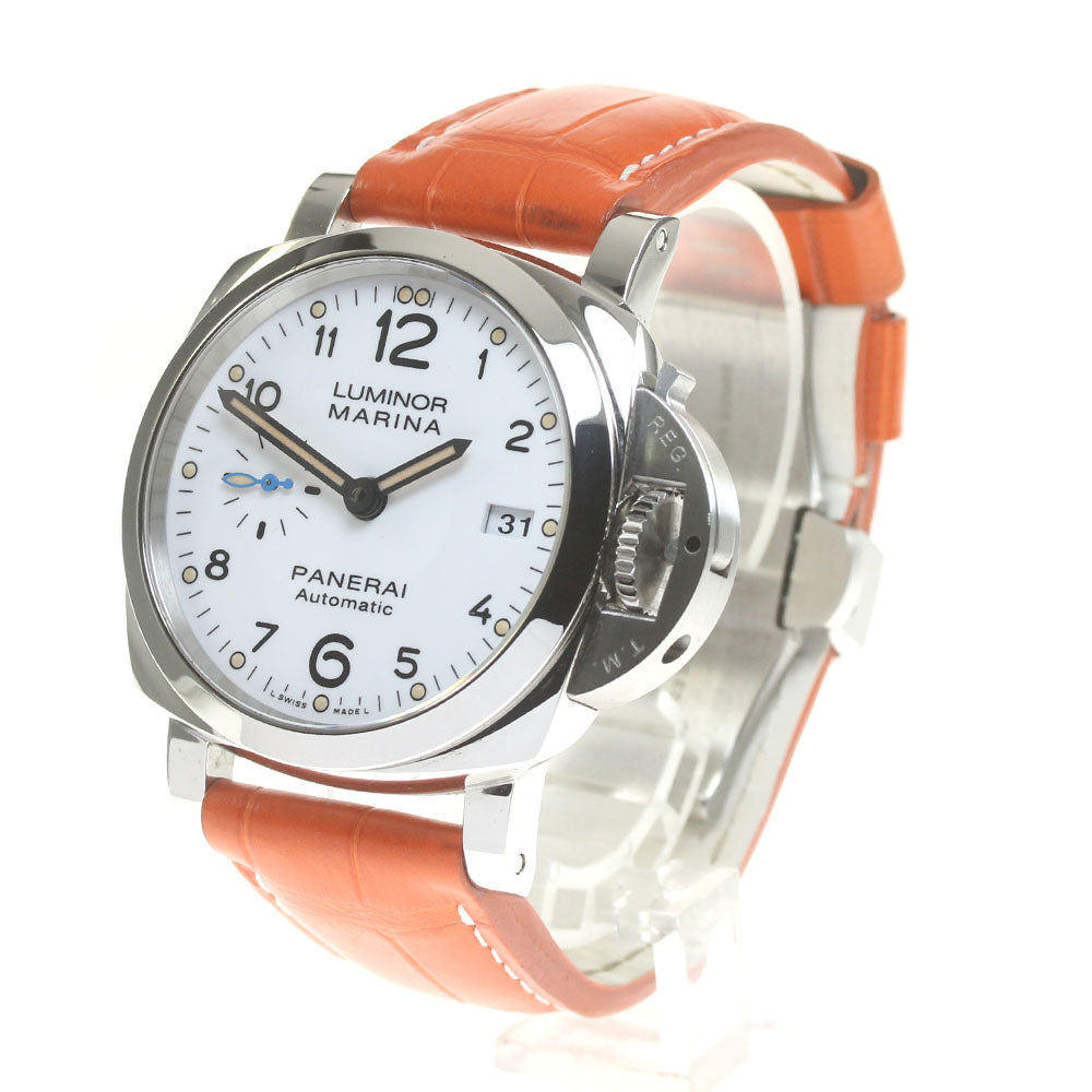PANERAI Luminor Marina PAM01523 3 Days Acciao white Dial Automatic Men's Watch_837638