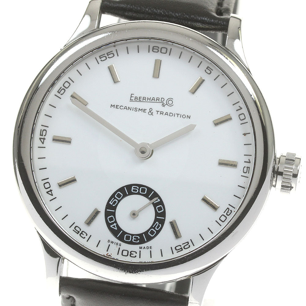 EBERHARD Ref.21020 Small seconds white Dial Hand Winding Men's Watch_837663