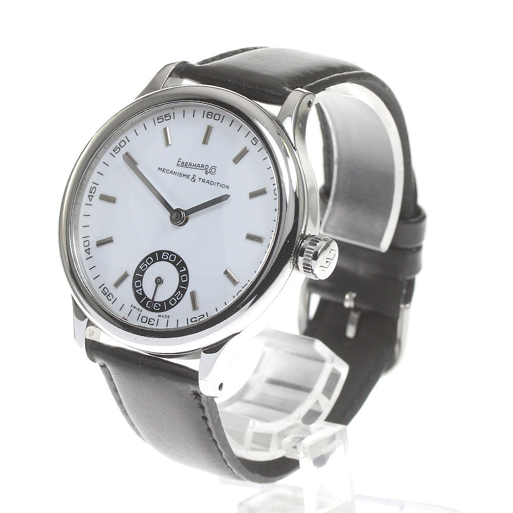 EBERHARD Ref.21020 Small seconds white Dial Hand Winding Men's Watch_837663