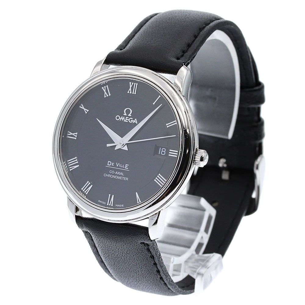 OMEGA De Ville Prestige 4875.50.01 Coaxial Black Dial Automatic Men's _837669