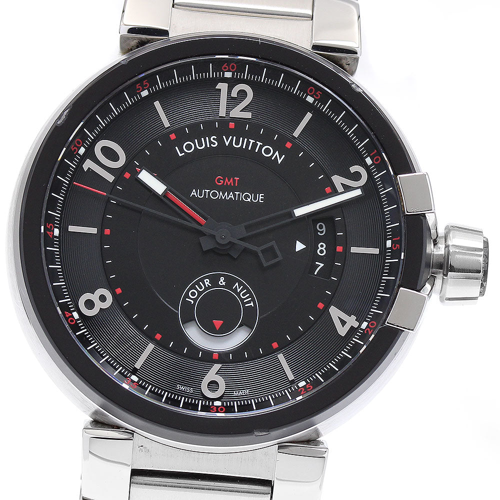 LOUIS VUITTON Tambour Evolution Q1156 GMT Automatic Men's Watch_837701