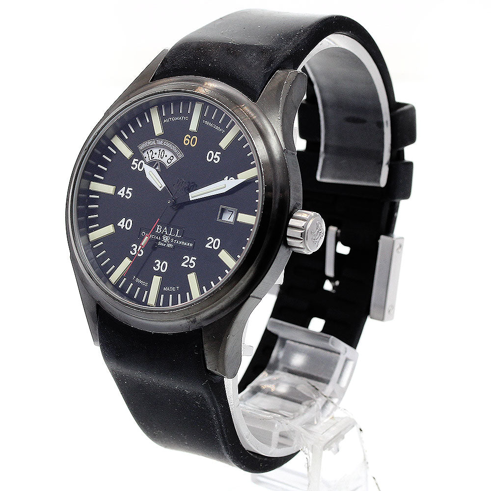BALLWATCH Fireman Night Train NM1092C-L1B-BK Date Automatic Men's Watch_837702