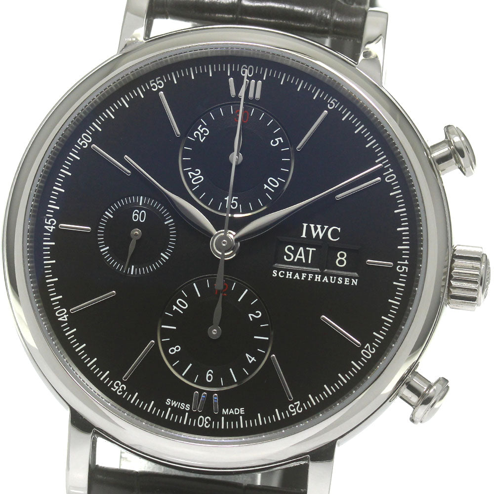 IWC SCHAFFHAUSEN Portofino IW391008 Chronograph day date Automatic Men's _837711