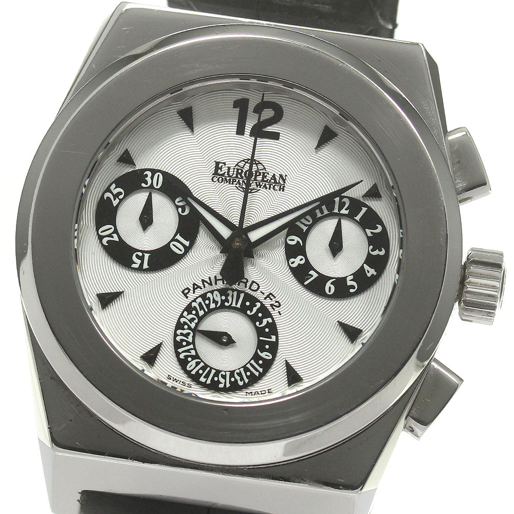 ECW Panhard PF2ST3544 Chronograph Silver Dial Quartz Boy's Watch_837712