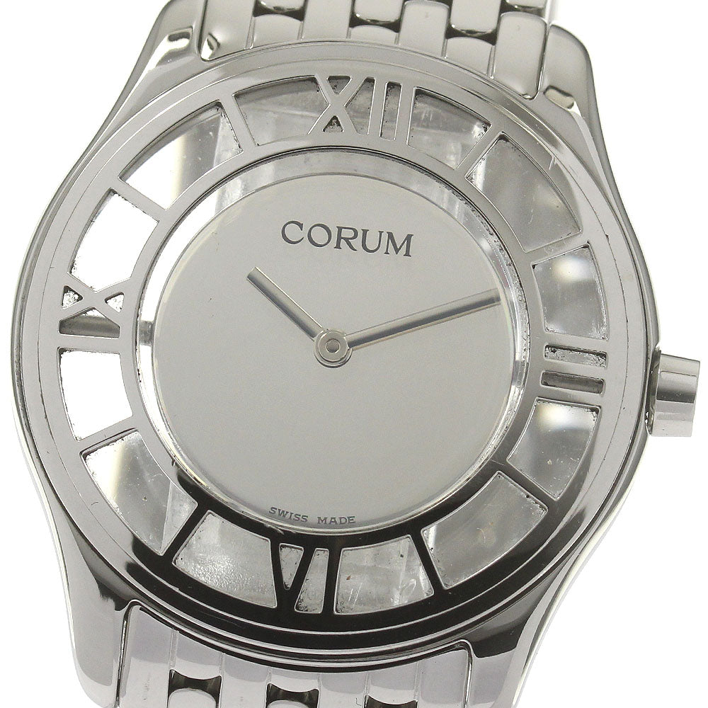 CORUM 138.500.20 skeleton mirror Dial Quartz Men's Watch_837719