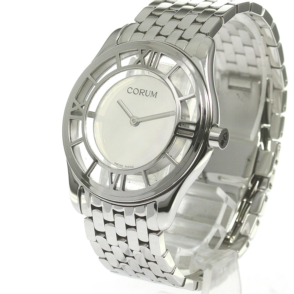 CORUM 138.500.20 skeleton mirror Dial Quartz Men's Watch_837719