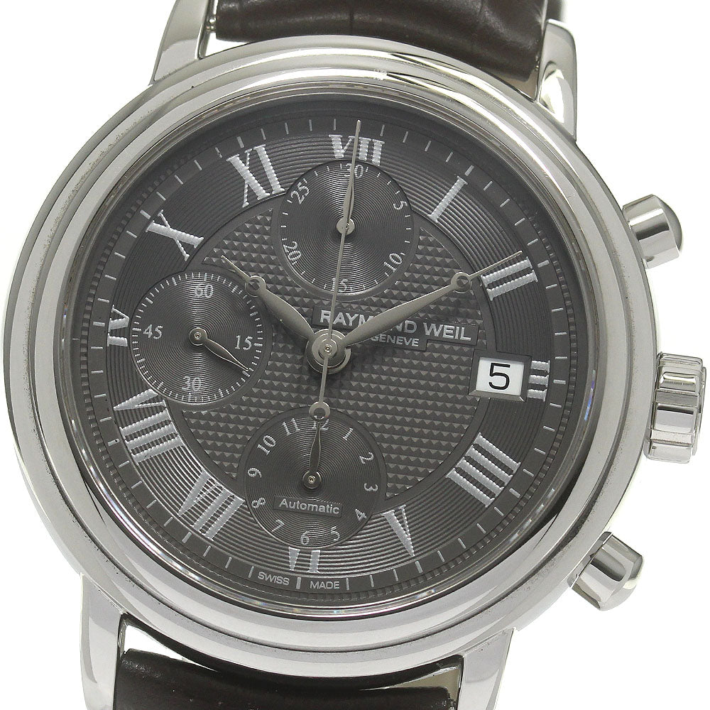 RAYMOND WEIL Maestro 7737 Chronograph gray Dial Automatic Men's Watch_837727