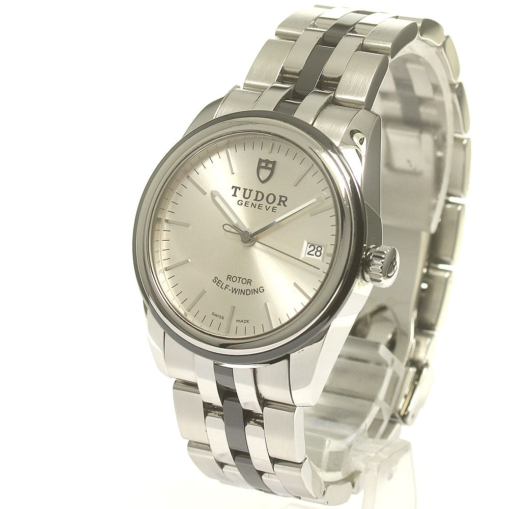 TUDOR Grammar Date 55010 Silver Dial Automatic Men's Watch_837745