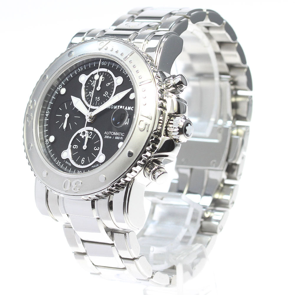 MONTBLANC Sports 104659 Chronograph black Dial Automatic Men's Watch_837761