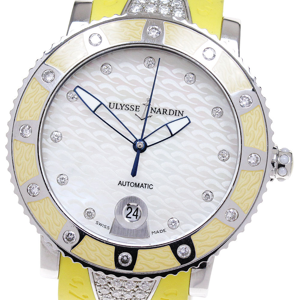 Ulysse Nardin lady diver 8103-101 Date 11P diamond Automatic Men's Watch_837770
