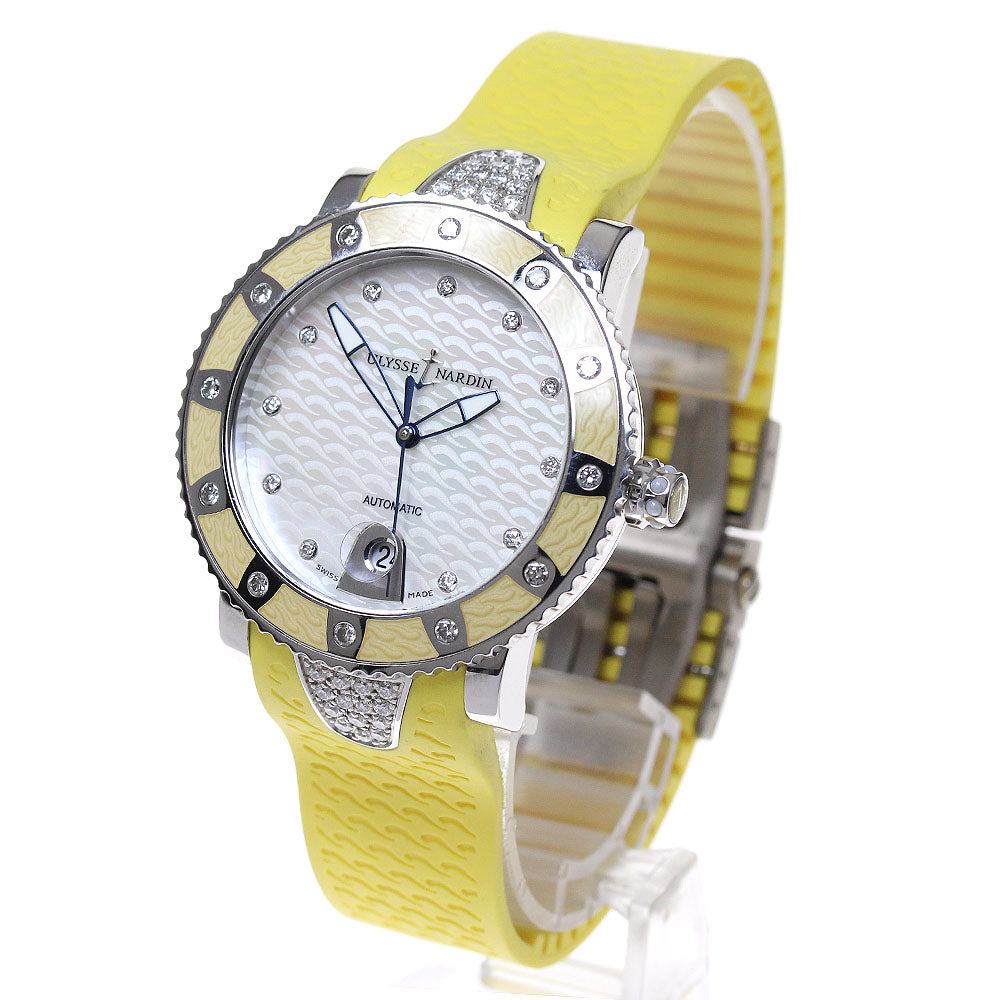 Ulysse Nardin lady diver 8103-101 Date 11P diamond Automatic Men's Watch_837770