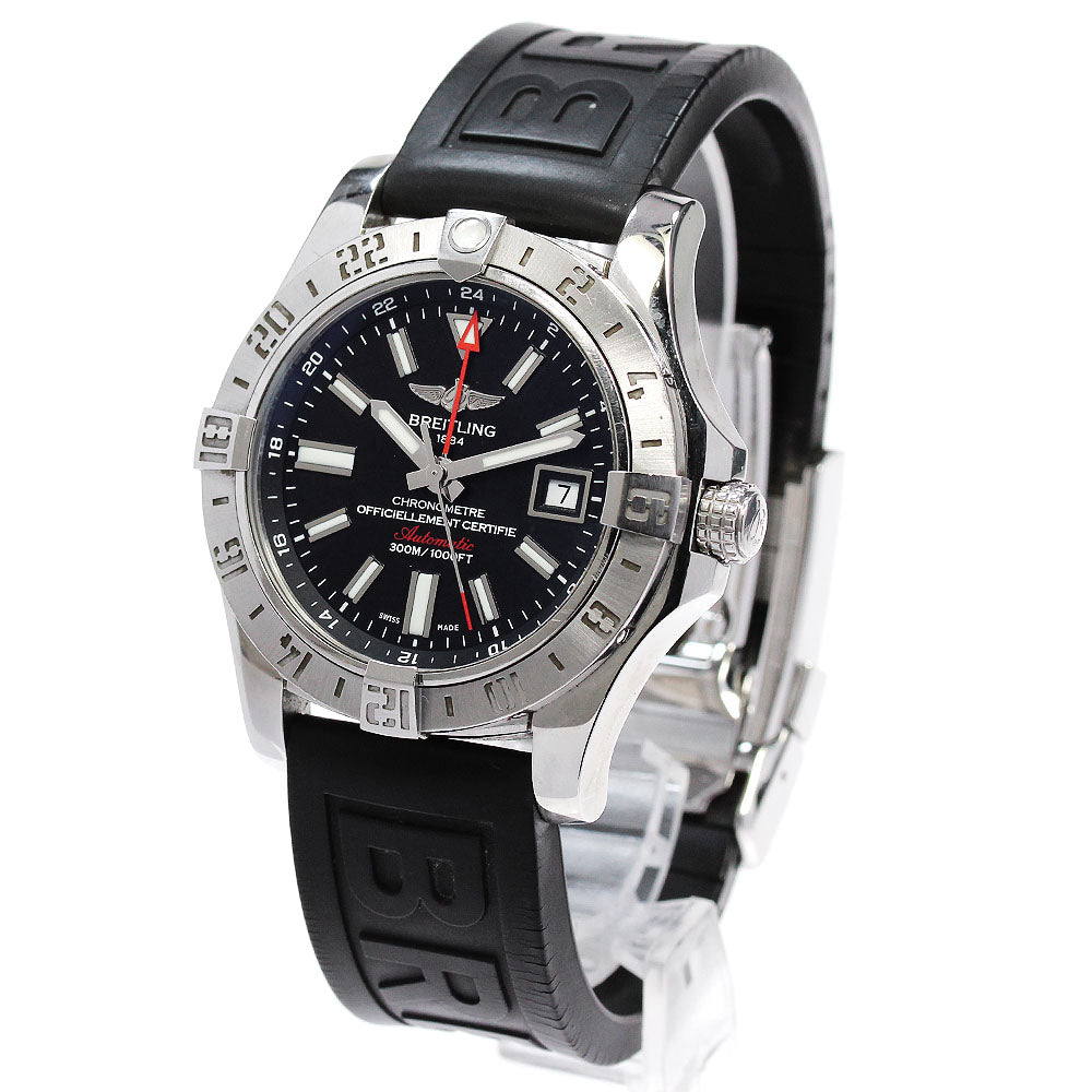 BREITLING Avenger II GMT A32390 Date black Dial Automatic Men's Watch_837771