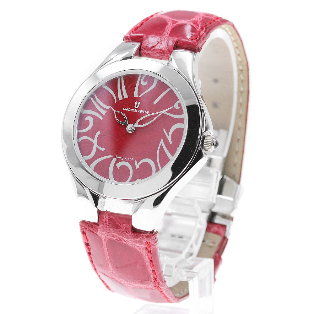 Universal Geneve 846.838 Red Dial Quartz Boy's Watch_837798