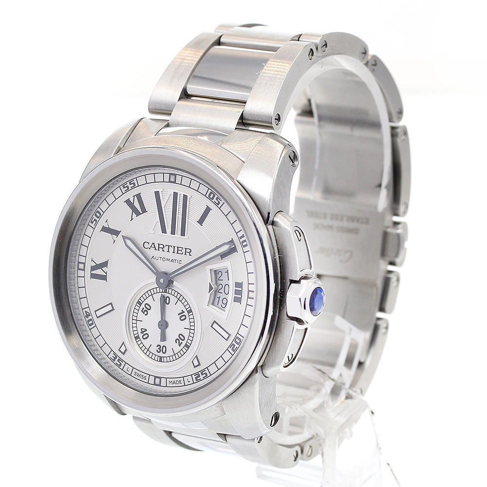 CARTIER Calibre de Cartier W7100015 Small Second Date Automatic Men's _837806