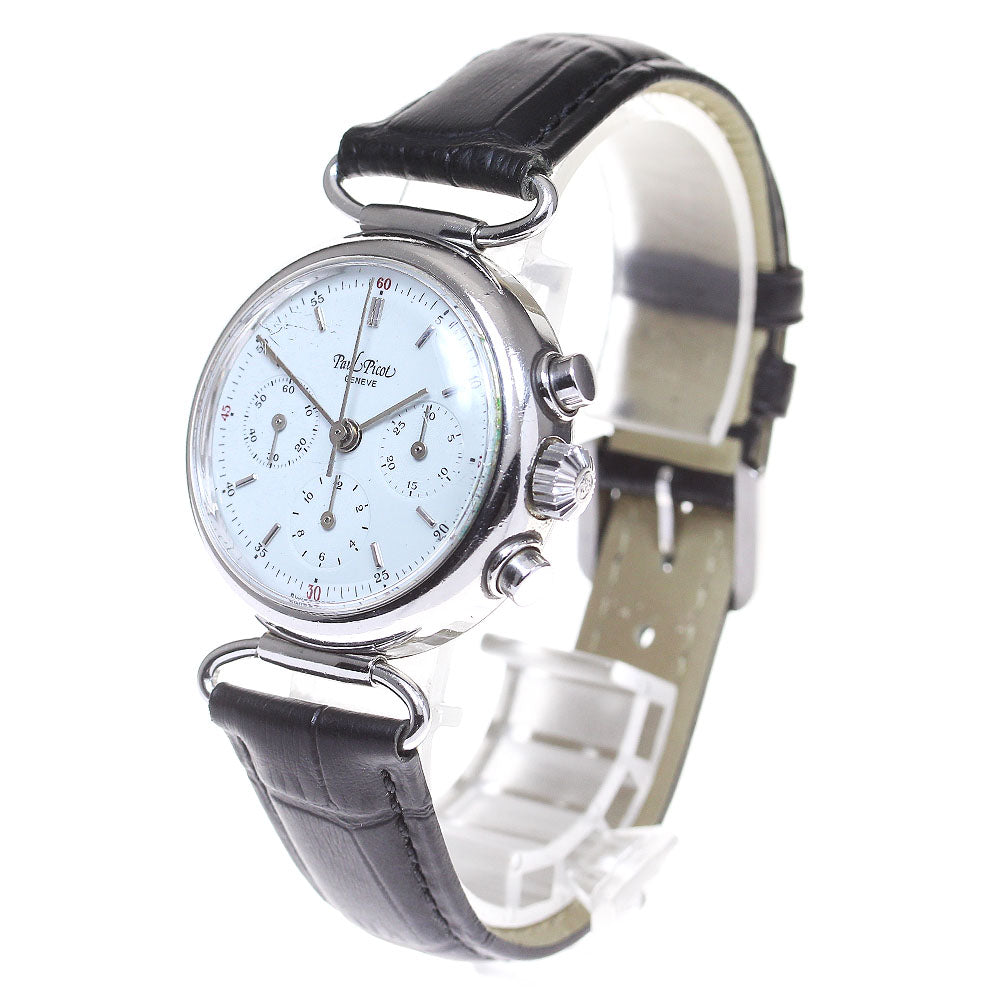 PaulPicot 4888 Chronograph gray Dial Hand Winding Men's Watch_837830