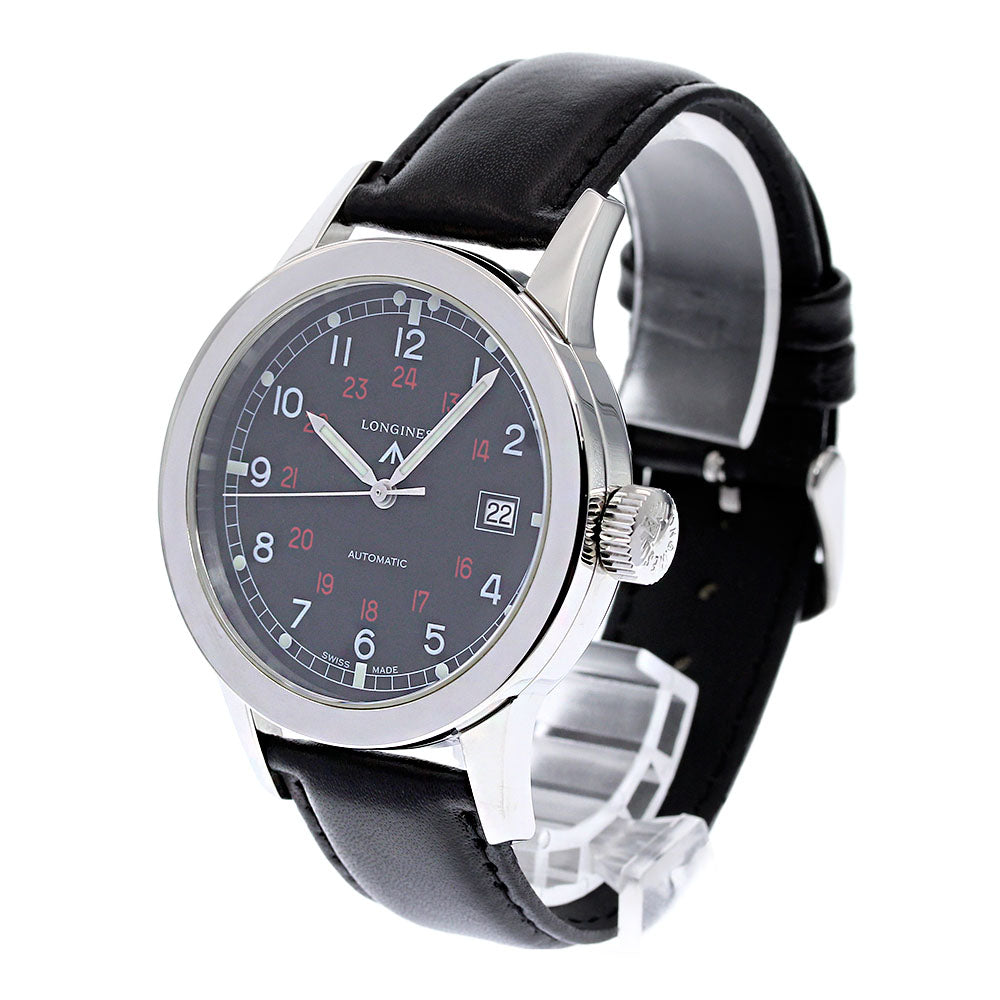 LONGINES Heritage Military L2.832.4 Date black Dial Automatic Men's Watch_837831