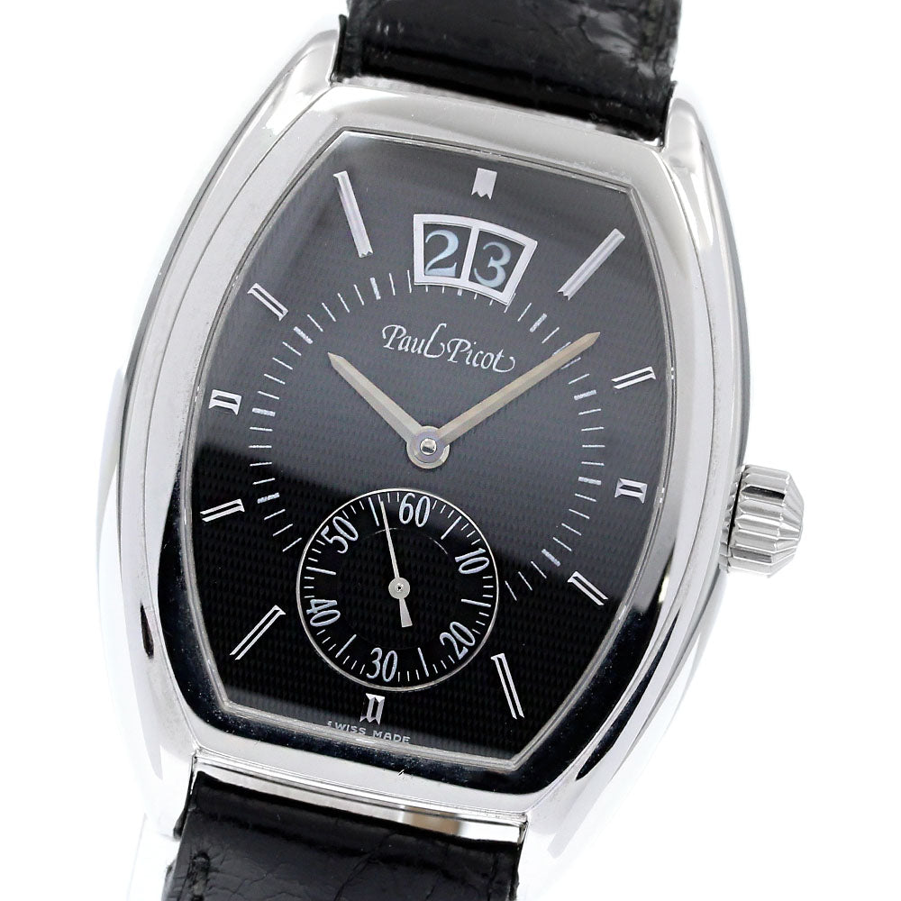 PaulPicot Fircher 2000 Date Small Second black Dial Automatic Men's Watch_837832