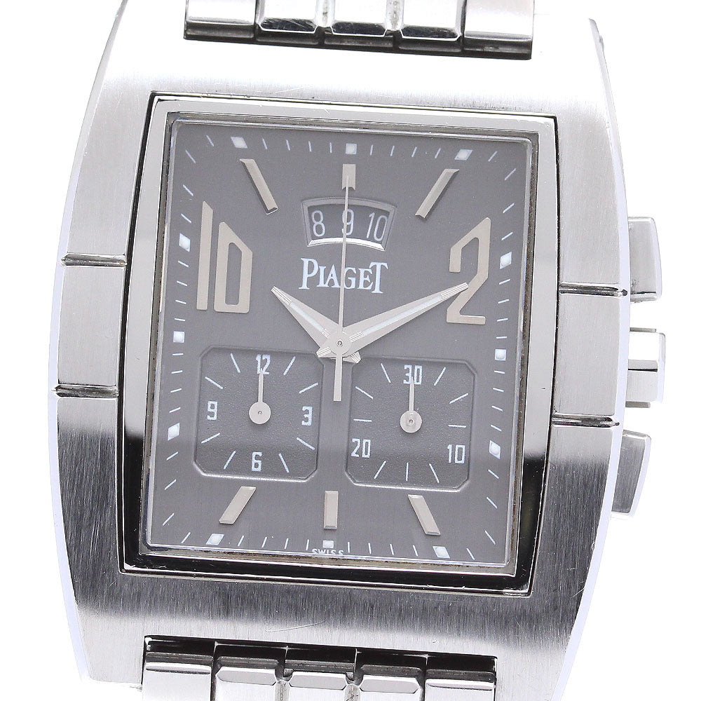 PIAGET Upstream 27150 Chronograph Gray Dial Quartz Men's Watch_837857